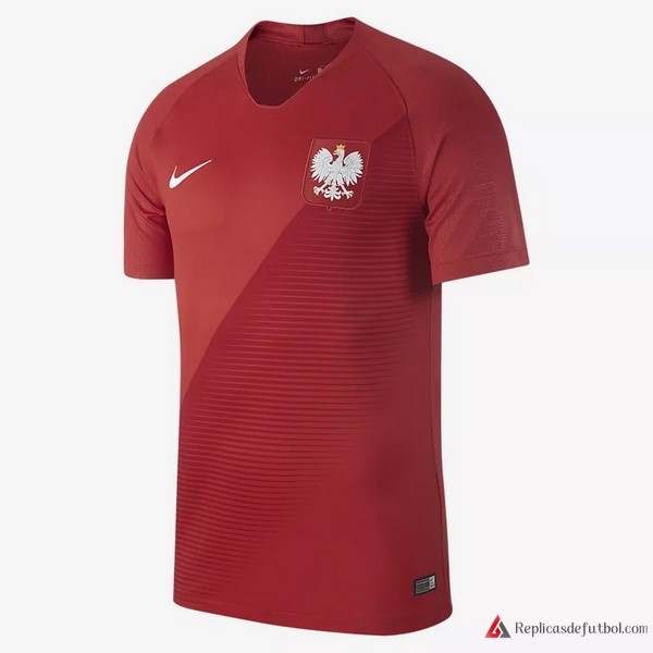 Camiseta Seleccion Polo Kitnia Segunda equipación 2018 Rojo